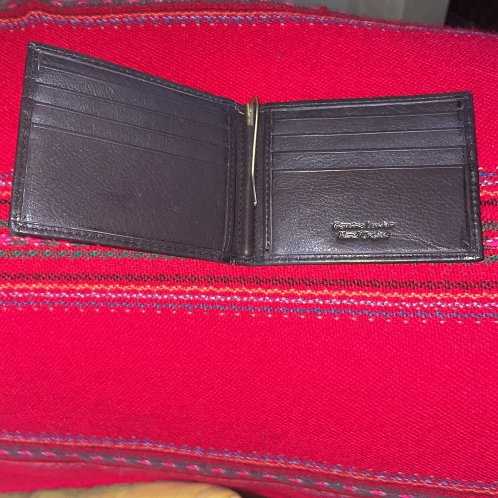 Genuine Leather Hand Crafted Wallet NWOT